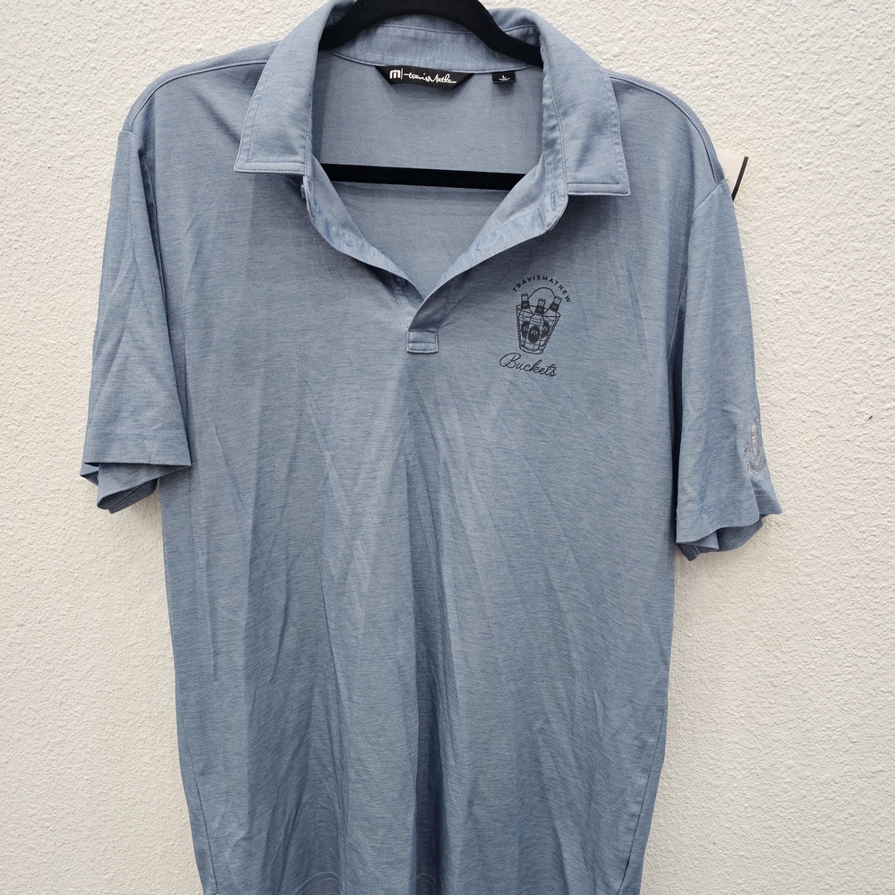 Men's Blue Polo Shirt